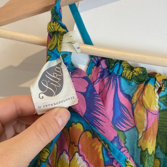 Vintage-style halter Anthro dress - Picture 4 of 9